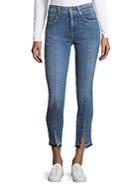 7 For All Mankind Vented Cuff Ankle Jeans