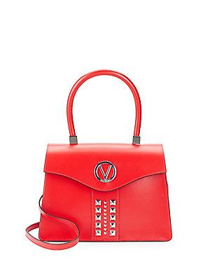 Valentino By Mario Valentino Melanie Studded Top Handle Bag
