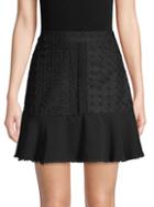 Allison New York Embroidered Lace Skirt