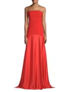Solace London Alessandra Strapless Gown