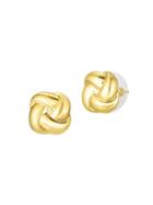 Sphera Milano 14k Yellow Gold Love Knot Earrings