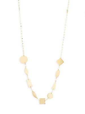 Lana Jewelry 14k Yellow Gold Geometric Necklace