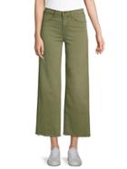 L'agence Danica Cropped Wide-leg Jeans