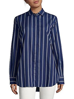 Loro Piana Stripe-print Cotton Button-down Shirt