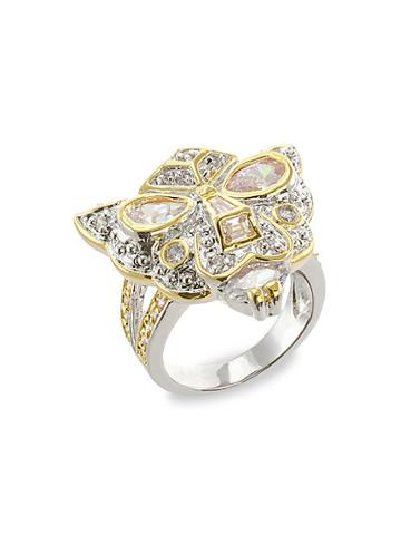 Cz By Kenneth Jay Lane 18k Goldplated