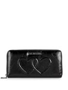 Love Moschino Interlocking Heart Zip Wallet