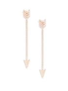 Ef Collection Diamond & 14k Rose Gold Drop Earrings