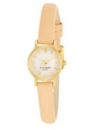 Kate Spade New York Tiny Metro Goldtone Stainless Steel & Leather Strap Watch