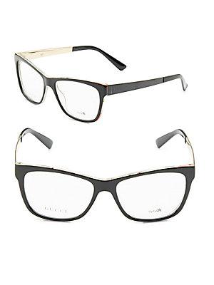 Gucci 48mm Wayfarer Optical Glasses