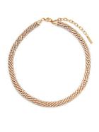 Saks Fifth Avenue Rope Crystal Collar Necklace