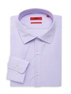 Hugo Sharp-fit Dotted Cotton Dress Shirt