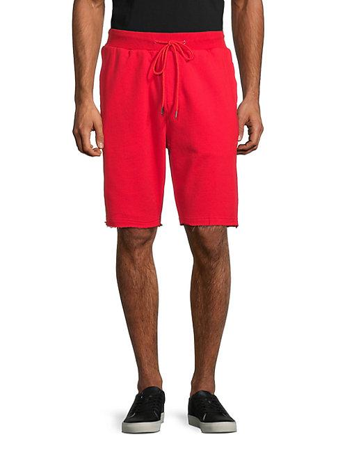 Standard Issue Nyc Cotton Raw Edge Shorts