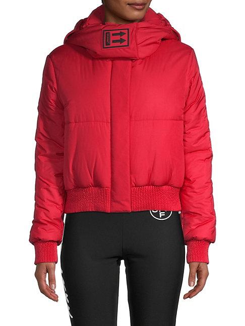 Off-white Hooded Puffer Jacket