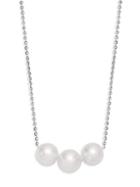 Tara Pearls 8mm Round White Cultured Pearl & 14k White Gold Necklace