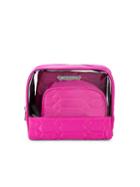 Aimee Kestenberg Lana 3-piece Quilted Cosmetic Pouch Set