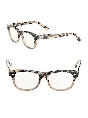 Gucci Havana 48mm Tortoiseshell Optical Glasses