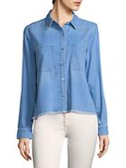 7 For All Mankind Denim Button-front Shirt
