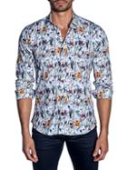 Jared Lang Floral Button-down Shirt