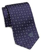 Versace Collection Square Dot Silk Tie