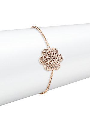 Swarovski Crystal Flower Of Love Bracelet