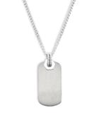 Saks Fifth Avenue Rectangular Pendant Sterling Silver Necklace