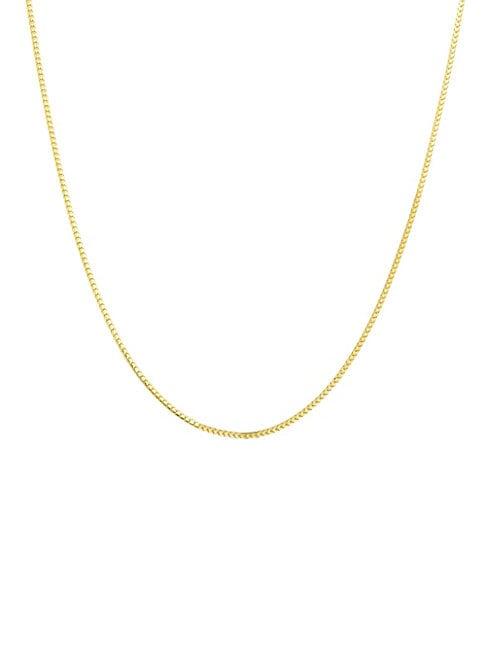 Saks Fifth Avenue 14k Yellow Gold Franco Chain Necklace