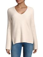 Cashmere Saks Fifth Avenue Flare-sleeve Cashmere Sweater