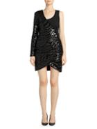 Each X Other One-shoulder Sequin Mini Dress