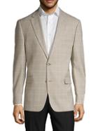 Tommy Hilfiger Stretch-fit Windowpane Sportcoat