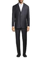 Saks Fifth Avenue Made In Italy Stripe Wool Suit