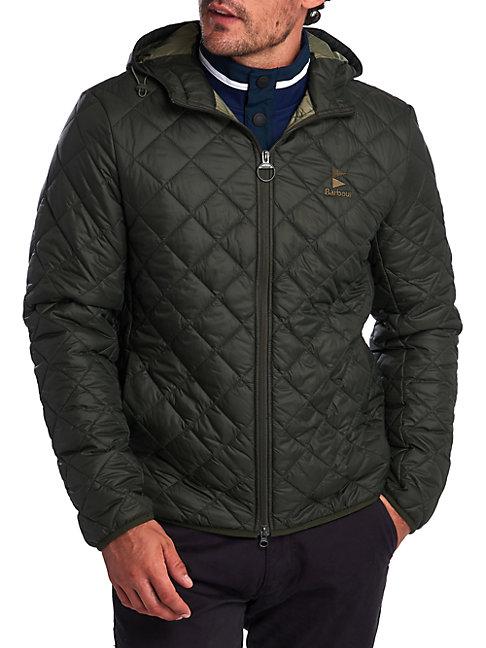 Barbour Box-quilted Hooded Jacket