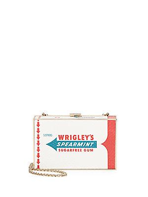 Anya Hindmarch Imperial Embossed Leather Clutch