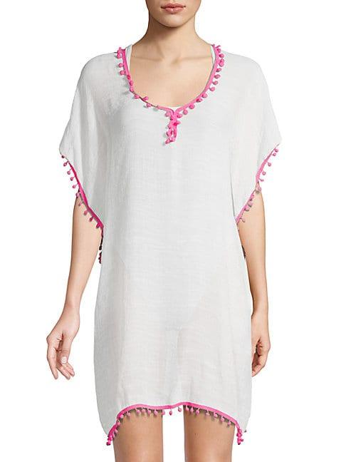 Lulla Collection By Bindya Pom Pom Trimmed Tunic