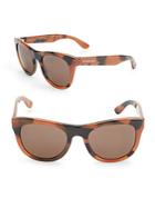 Burberry 52mm Camouflage Square Sunglasses