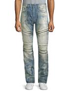 Prps Faded Moto Cotton Jeans