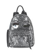 Chiara Ferragni Flirt Embellished Mini Backpack