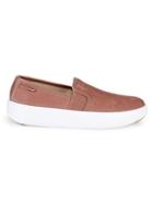 Cole Haan Suede Perforated Slip-ons