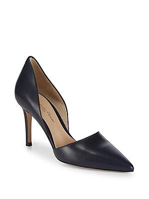 Gianvito Rossi Leather D'orsay Pumps