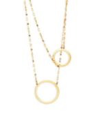 Lana Jewelry 14k Gold Two To Tango Pendant Necklace