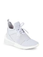 Kendall + Kylie Braydin Textured High-top Sneakers