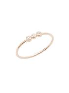 Danni ??iamond And 14k Rose Gold Ring