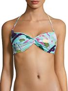 Mara Hoffman Marimba Twist Front Convertible Bikini Top
