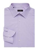 Ike Behar Regular-fit Glen Plaid Dress Shirt