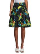 Marc Jacobs Parrot Belted Skirt