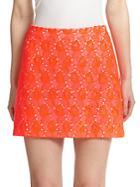 A.l.c. Merrill Floral-lace Mini Skirt