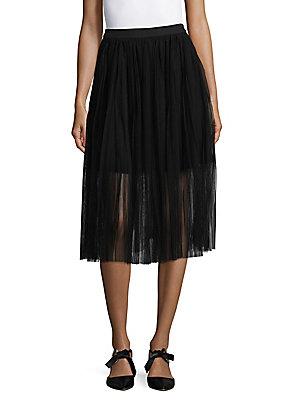 English Factory Pleated Skirt