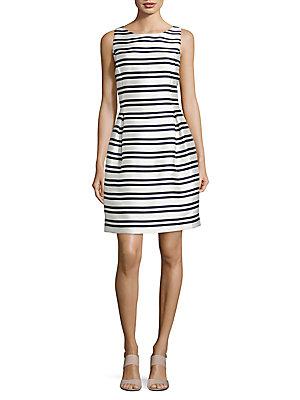Tommy Hilfiger Striped Fit-and-flare Dress