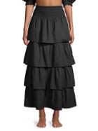 Weworewhat Paloma Tiered Maxi Skirt