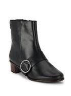 Tibi Felix Leather Ankle Boots