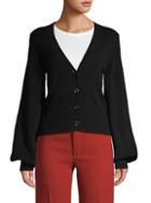 Chlo Button-front Cashmere Cardigan